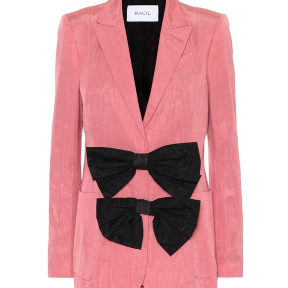 NWT Racil Henry Bow embellished suit jacket - Picture 2 of 12
